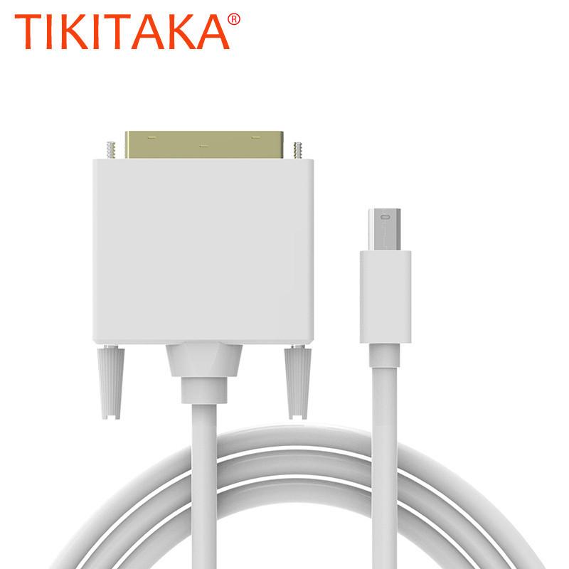 High quality 1.8M mini displayport mini dp to dvi cable adapter converter mini dp male to dvi 24+1 male XC1029 High quality 1.8M mini displayport mini dp to dvi cable adapter converter mini dp male to dvi 24+1 male XC1029